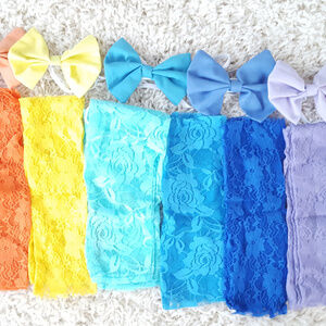 5 for $25 Baby Girl Lace Leg Warmers Only